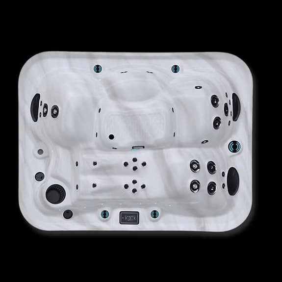 M320 Maple Spas - overhead view