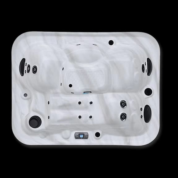M321 Maple Spas - overhead view