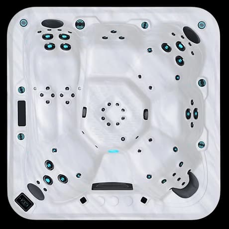 M950 Maple Spas - overhead view
