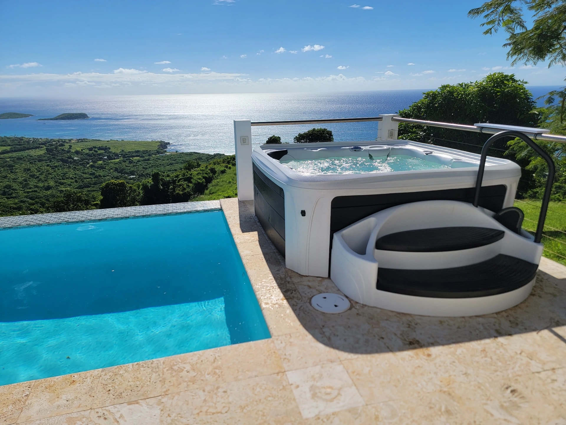 Hot tub showroom at Hot Tubs Hamilton
