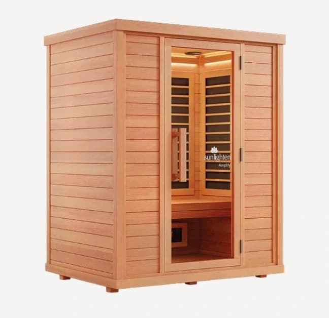 Sunlighten Amplify III 3-person full spectrum infrared sauna