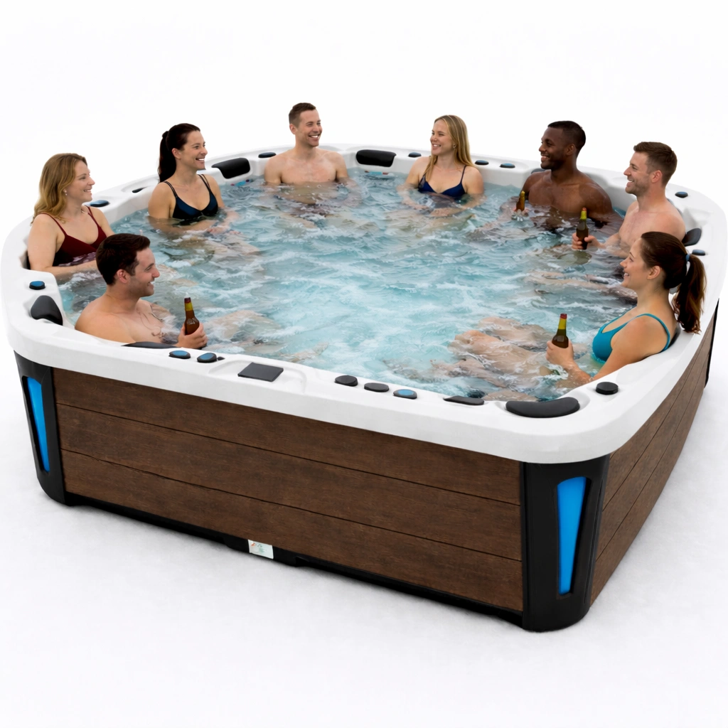 8-9 Person Hot Tub
