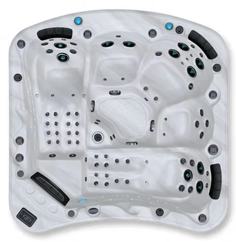 Be Well Canada E680 Hot Tub technical view