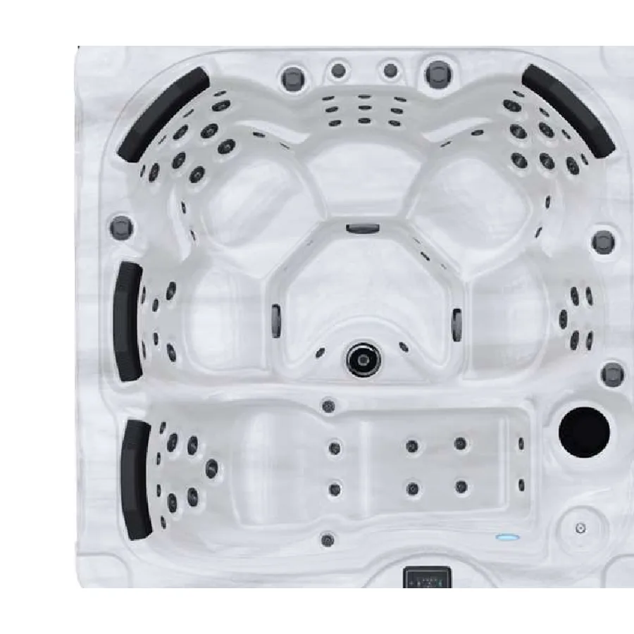 Be Well Canada 910 Hot Tub technical view