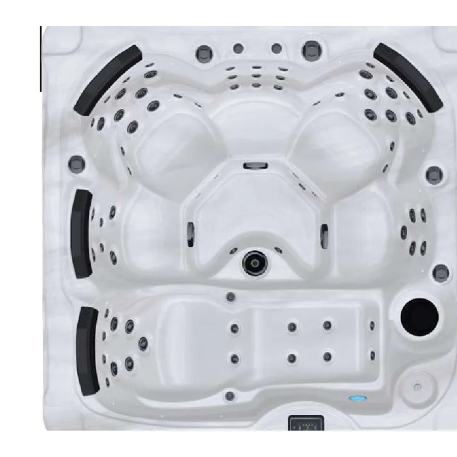 Be Well Canada 912 Hot Tub technical view