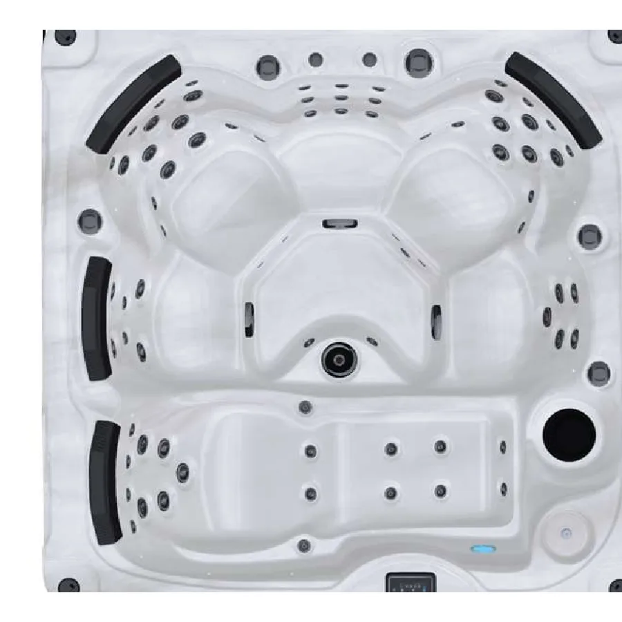 Be Well Canada 918 Hot Tub technical view