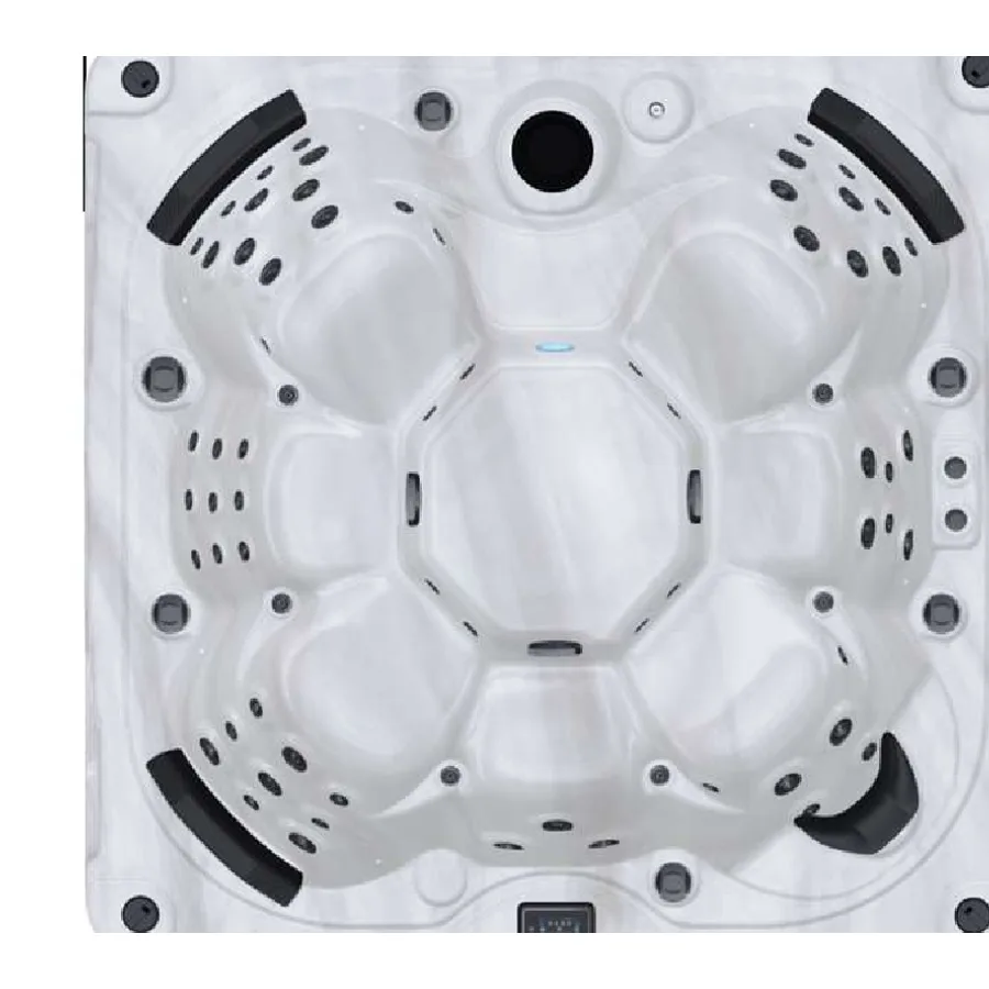Be Well Canada 948 Hot Tub technical view