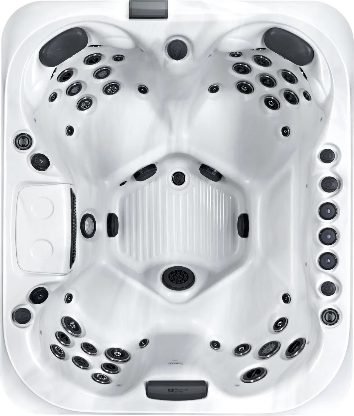 Platinum Spas Capri Hot Tub technical view