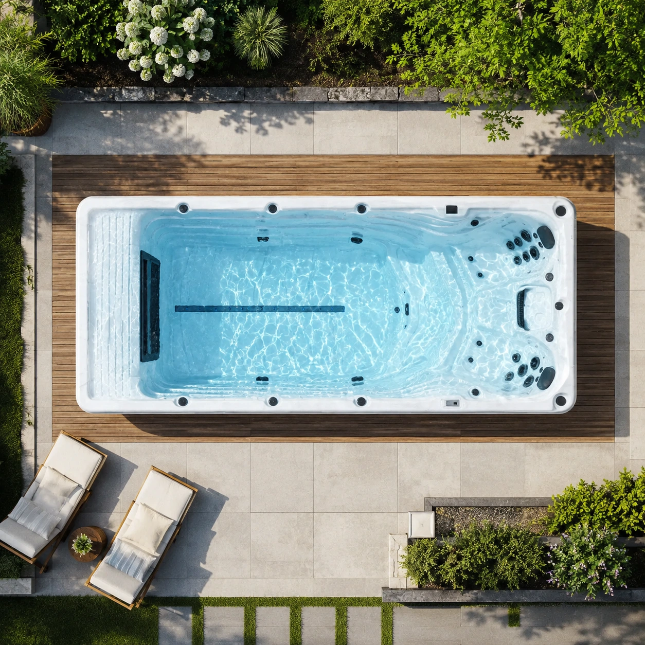 Eros Pro swim spa