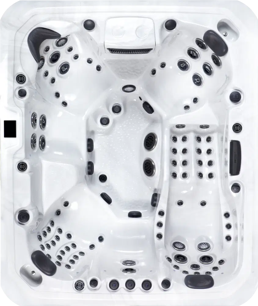 Maple Spas M321 Hot Tub technical view