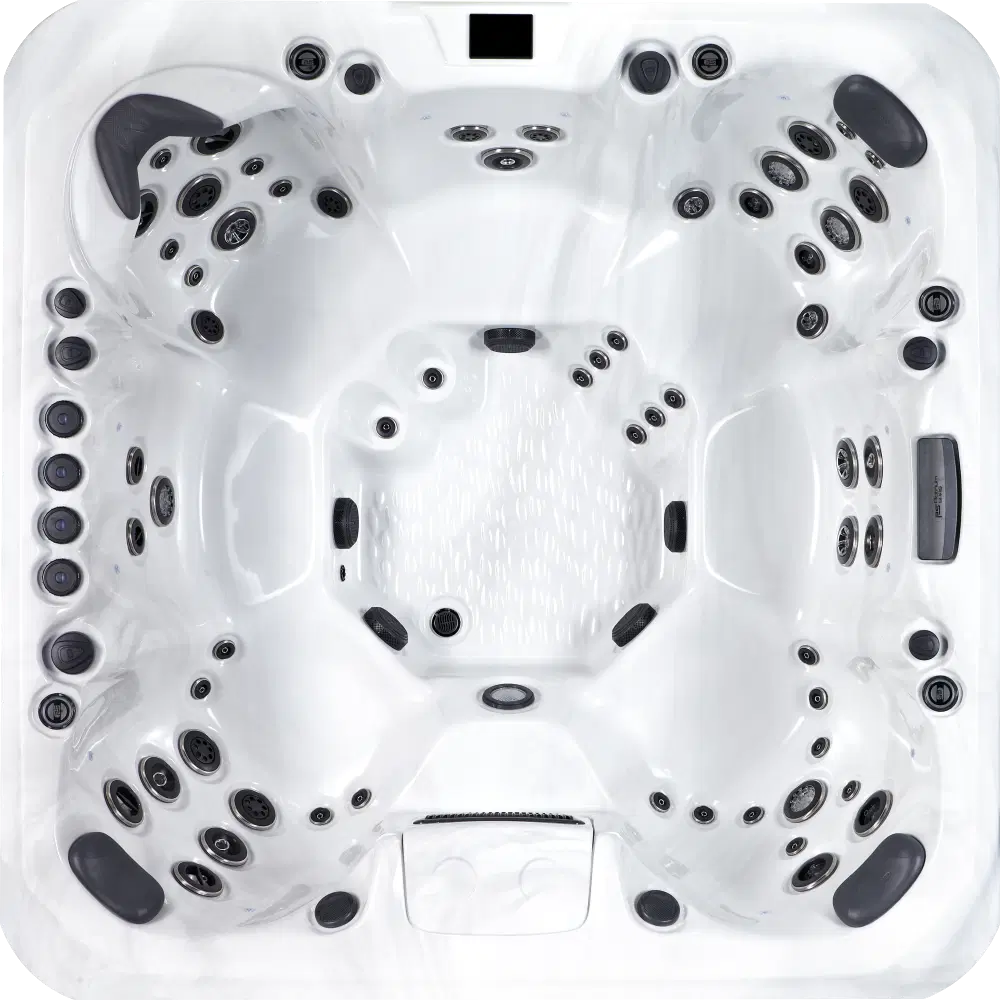 Platinum Spas Oslo Hot Tub technical view