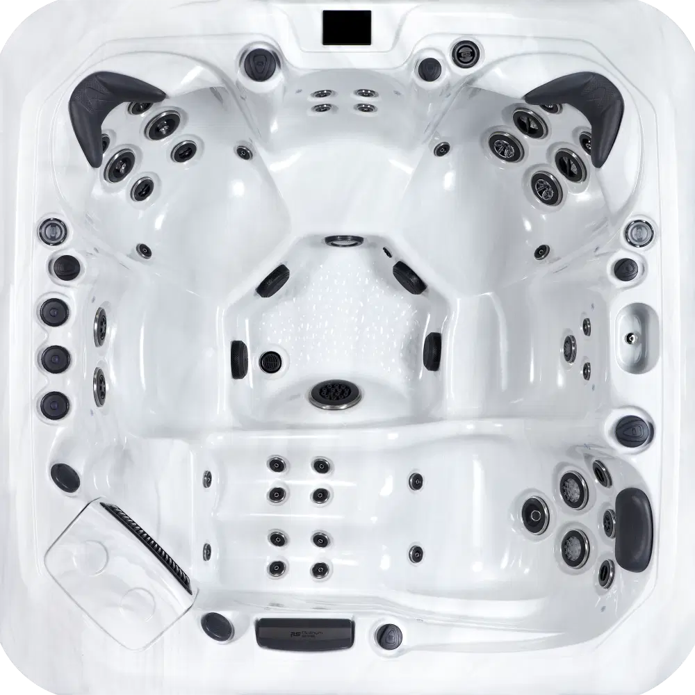 Platinum Spas Santorini Hot Tub technical view
