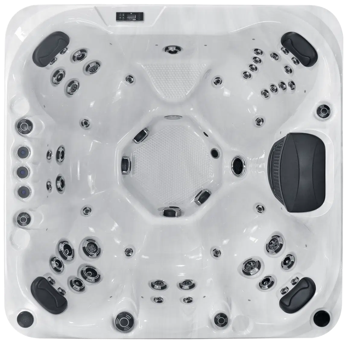 Platinum Spas Seville Hot Tub technical view