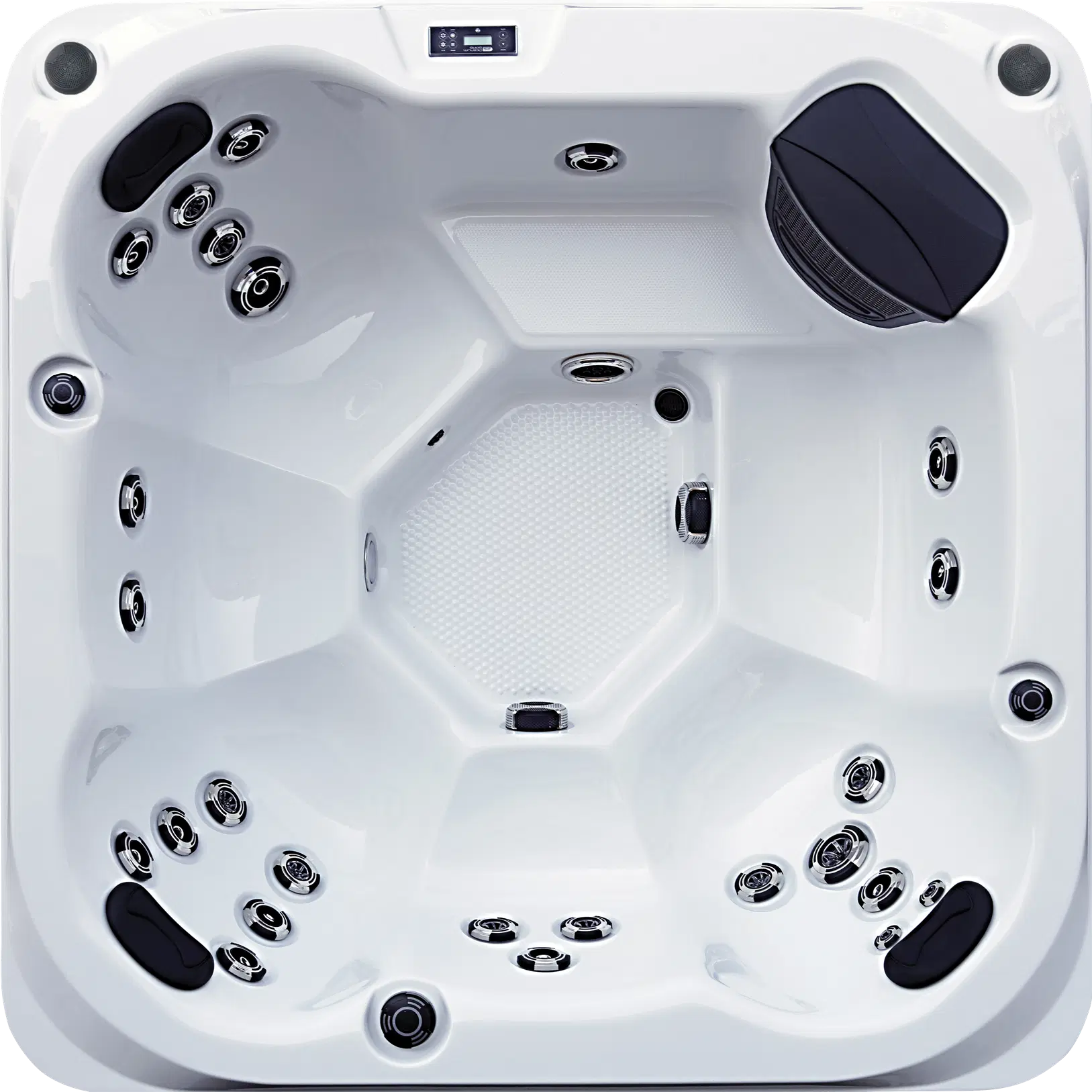 Platinum Spas St Tropez Hot Tub technical view