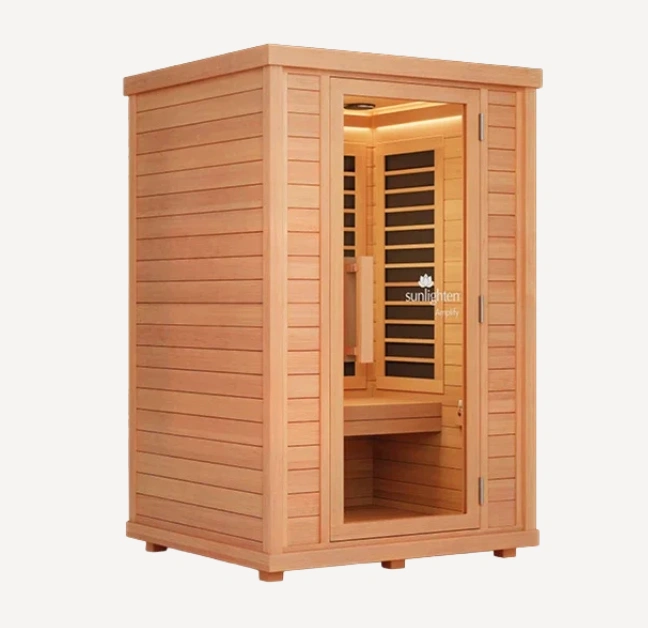 Sunlighten Amplify II full-spectrum infrared sauna