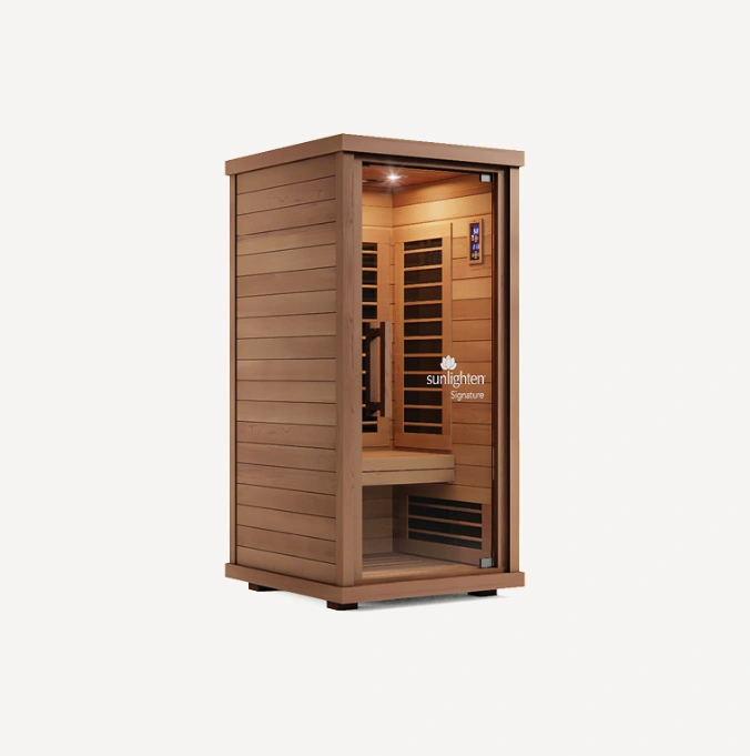 Sunlighten Signature I far-infrared cedar sauna